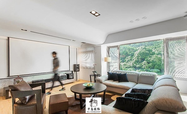 造型妝點，化解梁柱壓迫