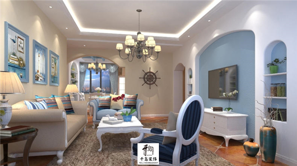 地中海風格好不好？洛陽地中海風格裝修案例