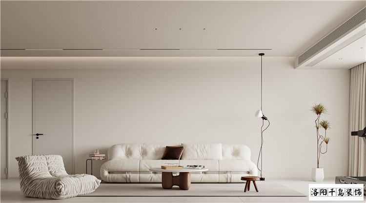 洛陽現(xiàn)代風(fēng)客廳裝修案例