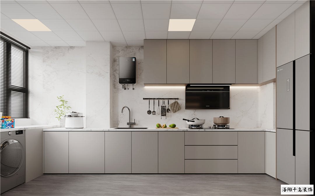 洛陽千島裝飾廚房裝修設計案例