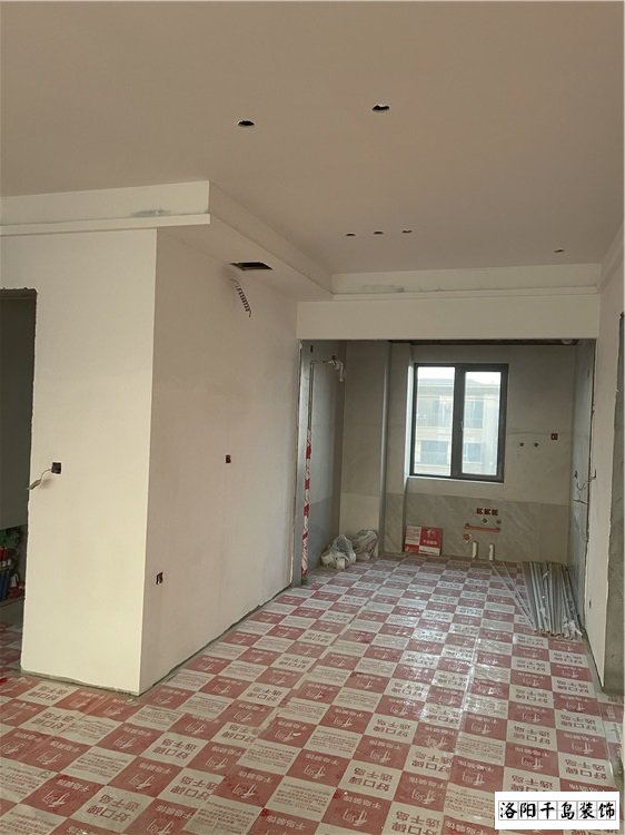 洛陽千島裝飾油漆工施工現(xiàn)場